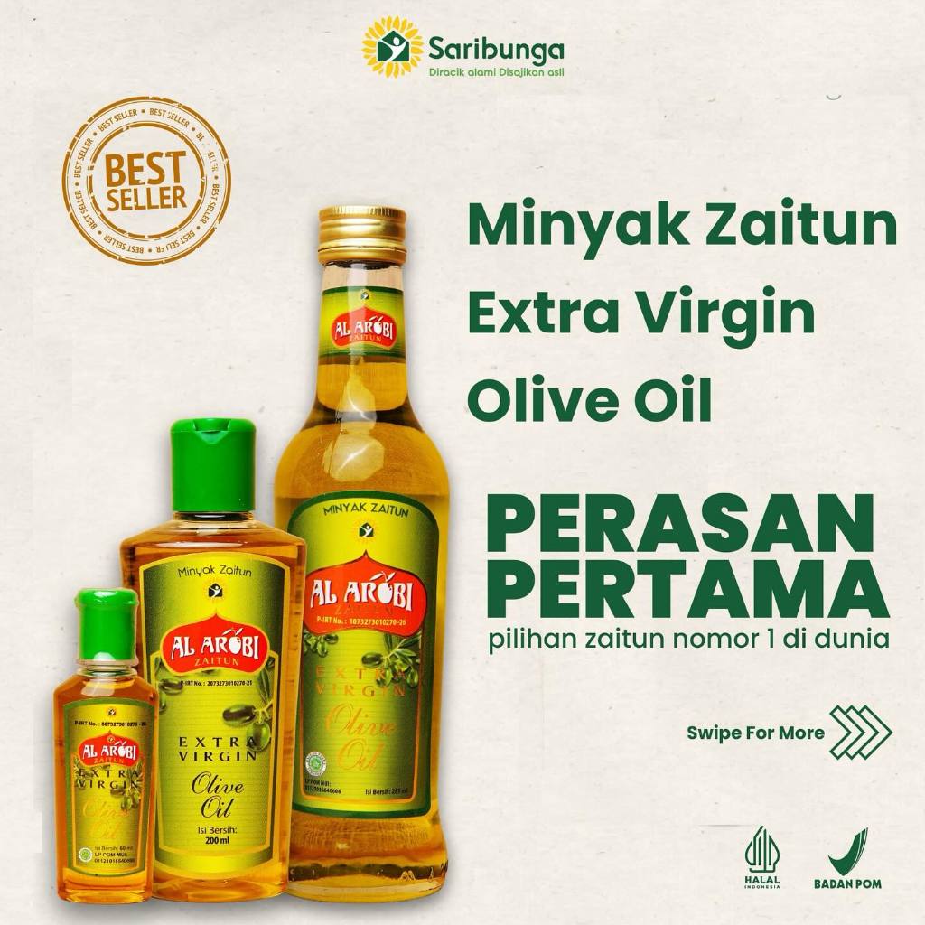 Al Arobi Minyak Zaitun Untuk Diminum