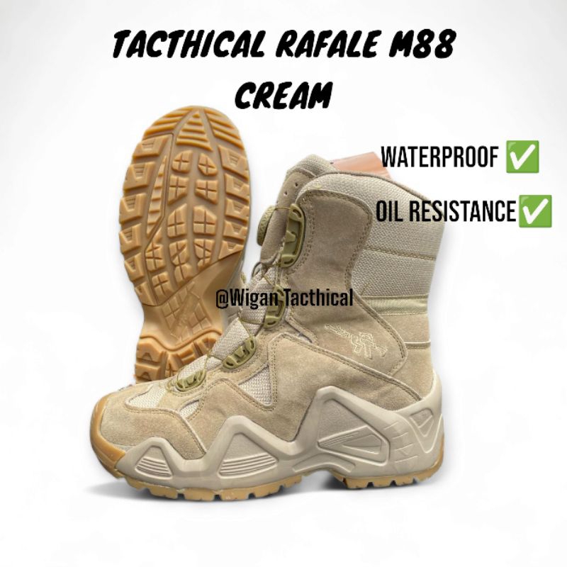 SEPATU TACTHICAL RAFALE M88 0RIGINAL CREAM