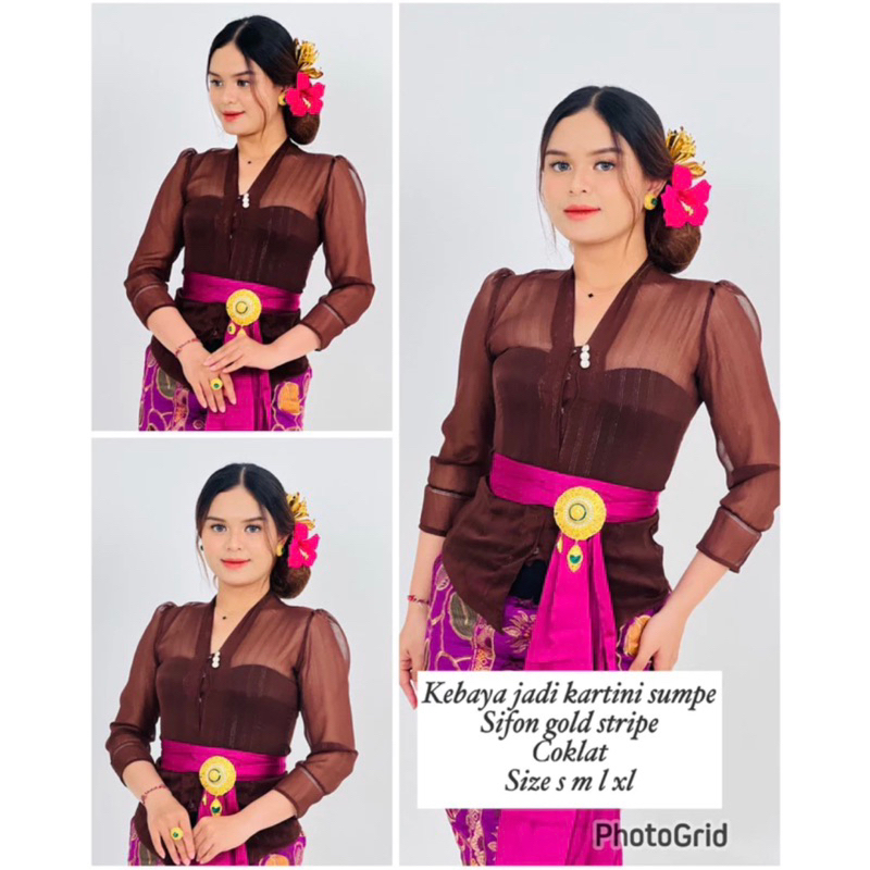 KEBAYA SIFON/KEBAYA SIFON SALJU SALUR EMAS