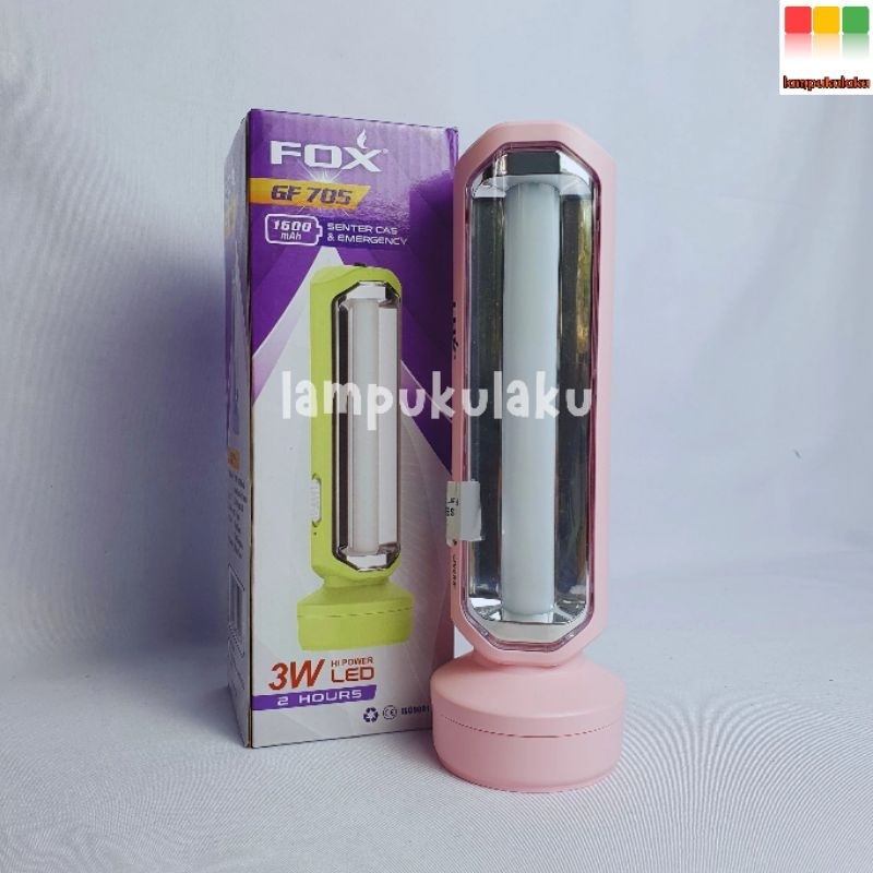Senter Emergency LED Charge Fox 705