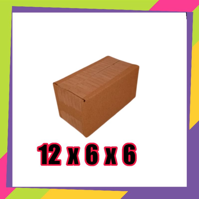 

kardus polos UK 12x6x6 kardus kecil kardus besa