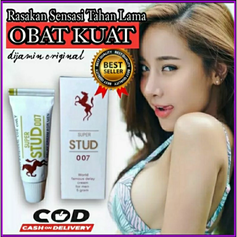 STUD 007 CREAM TAHAN LAMA ORIGINAL PEMBESARPENIS STUD007 PEMBESAR PENIS100%AMPUH MEMPERBESAR ALAT VI