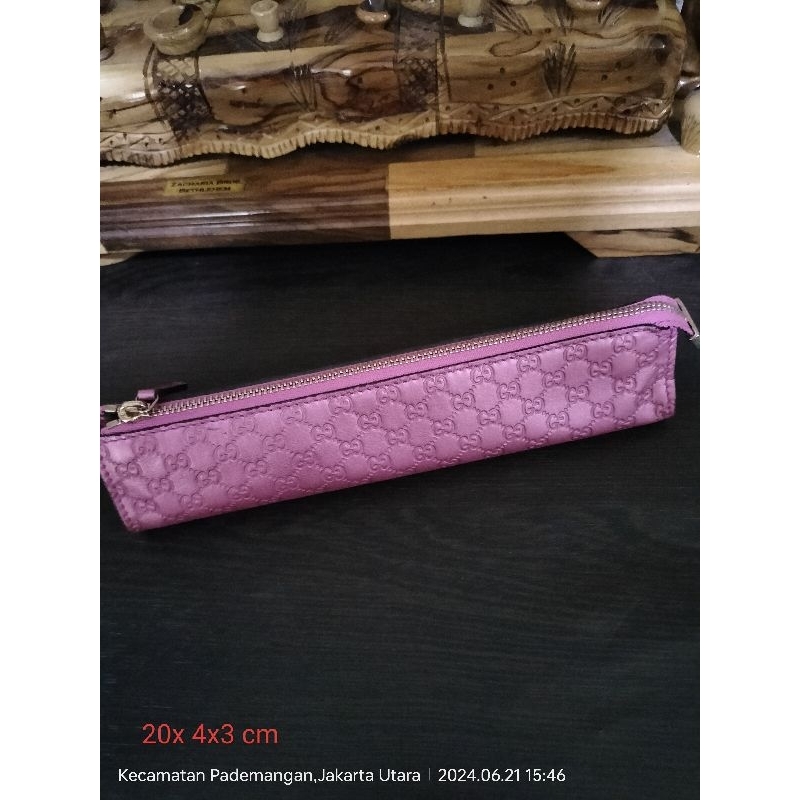 

tempat pinsil guccisimma preloved