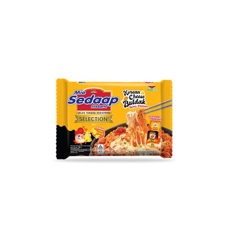 

Sedaap Mie Korean Cheese Buldak 86 Gr