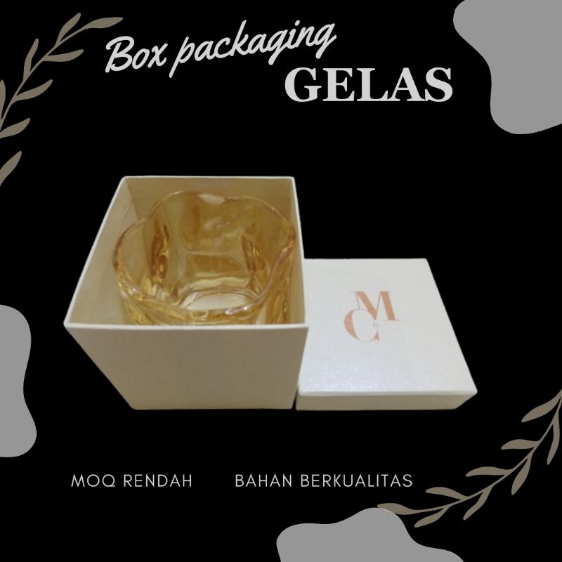 

box packaging gelas