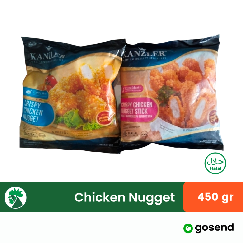 

Kanzler Chicken Nugget 450Gr