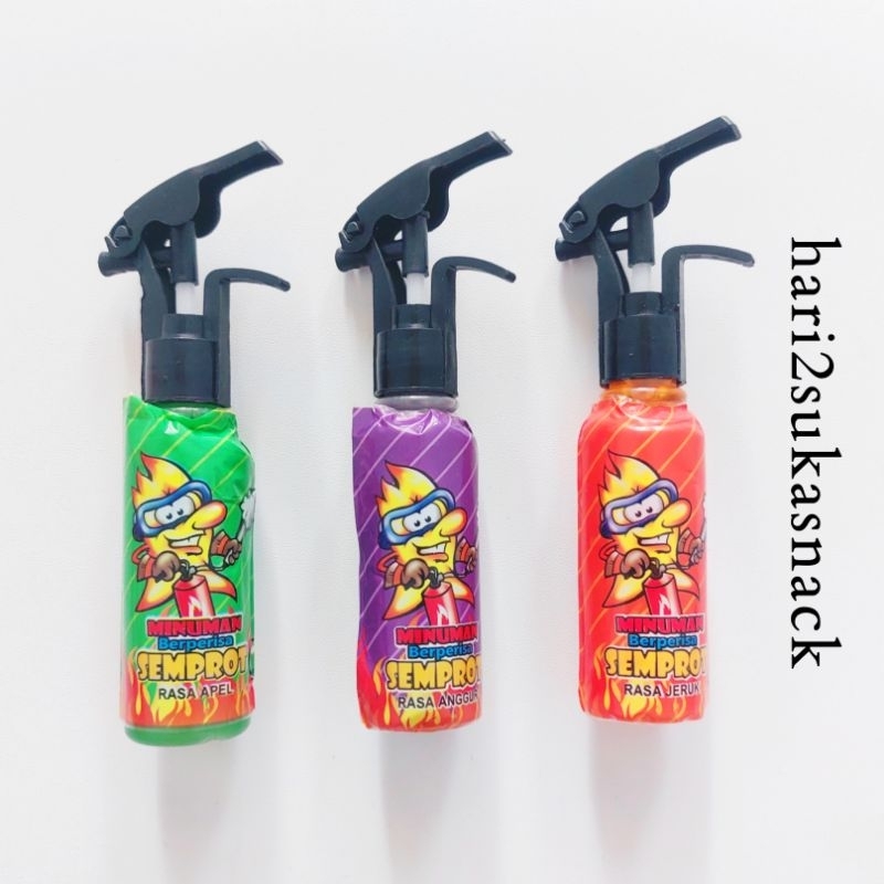 Permen SEMPROT Spray Pemadam AAA Jeli Minuman Berperisa Semprotan Pemadam QEQE Rasa Aneka Buah