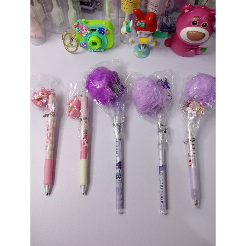

Pulpen Bulu2 dan Pensil Lotso | Pen Kuromi | Pensil Lotso