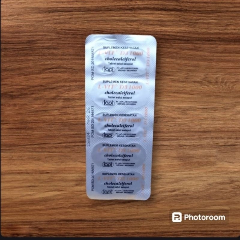 L-VIT D3 1000 UI / L VIT D3 1000 UI