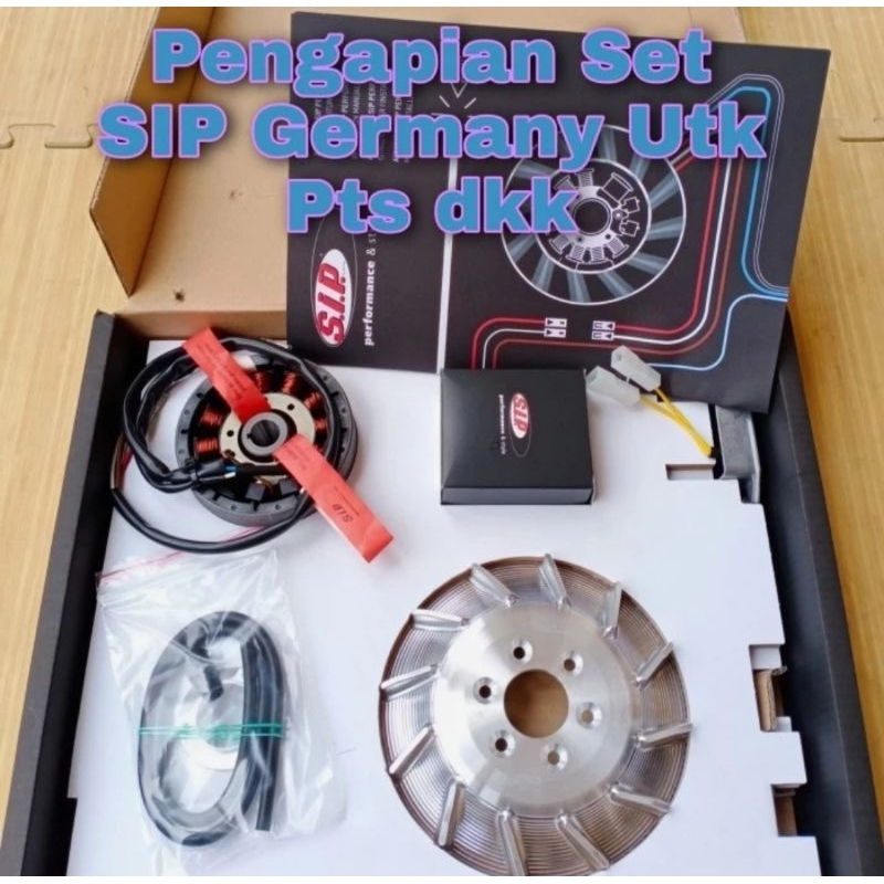 Pengapian Set Cone 20 SIP Scootershop utk Vespa Smallframe, Pts