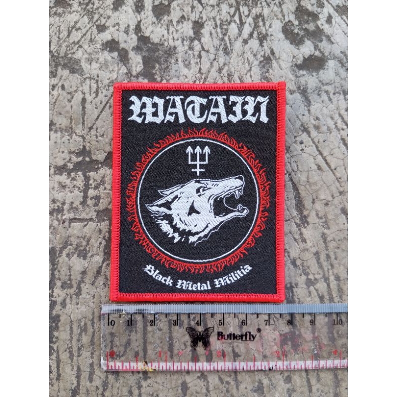 woven patch watain