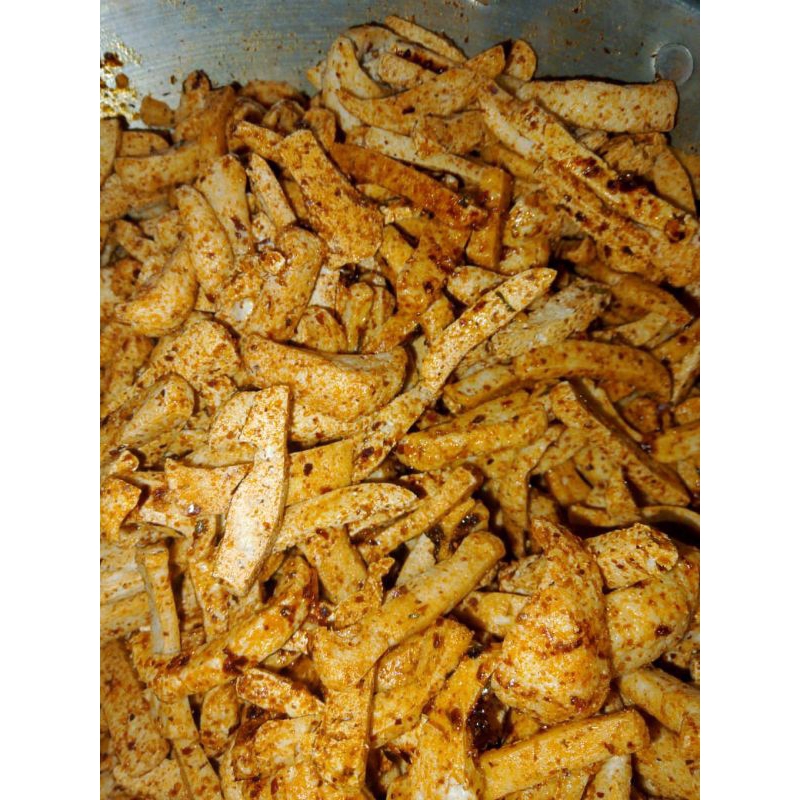 

basreng viral renyah gurih pedas daun jeruk