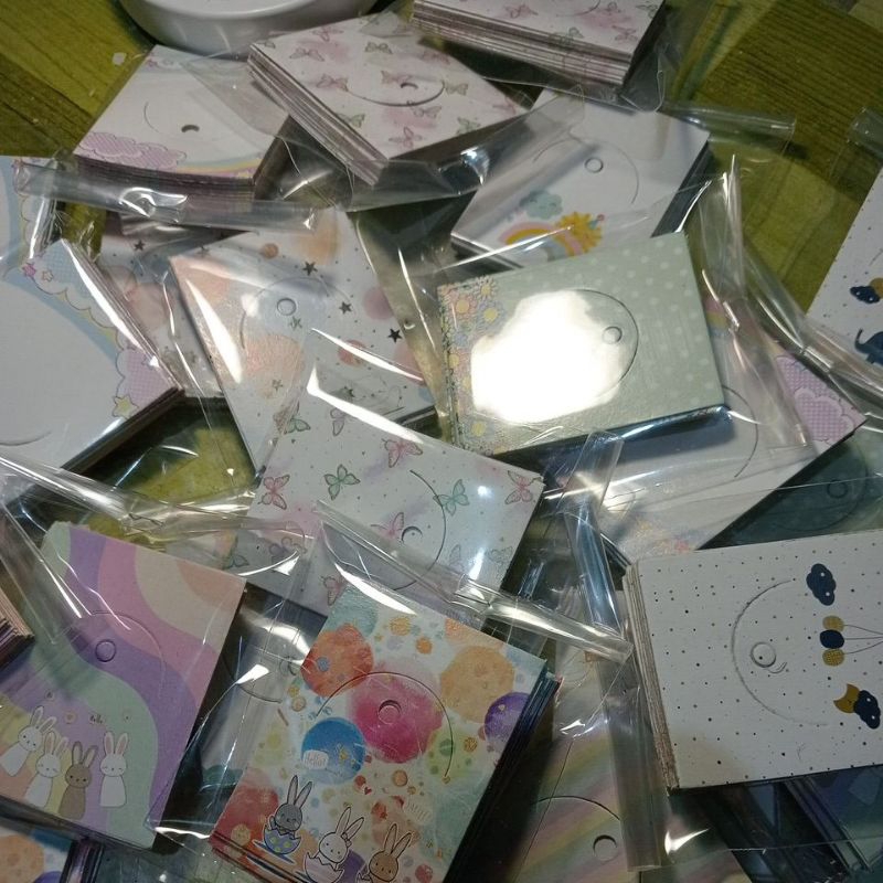 

hangtag aksesoris mix model lucu