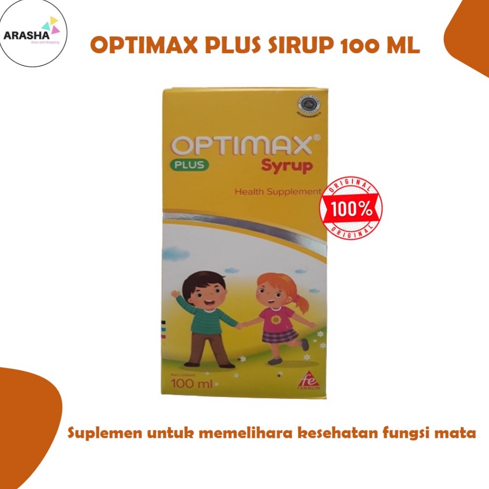 KODE J24B OPTIMAX PLUS SIRUP 1 ML  Vitamin Untuk memelihara kesehatan mata Vitamin A Vitamin mata mi