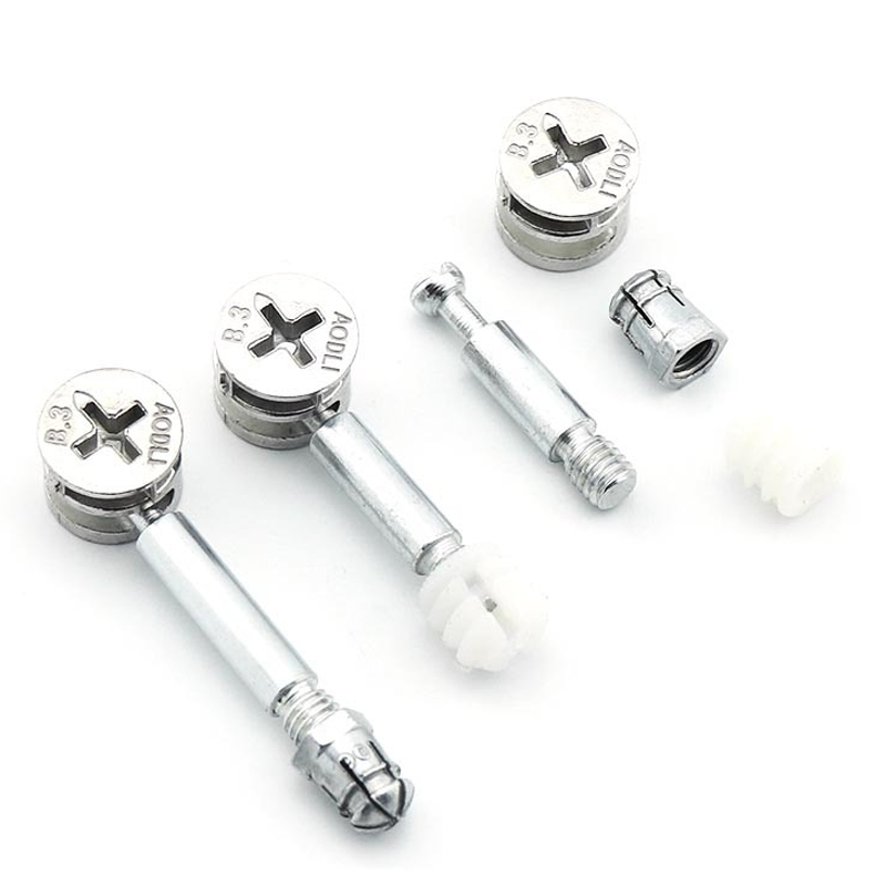 【COD】【3 In 1】Baut Knock Down Minifix/Baut Knock Down Skrup/Minifix Baut Knock Down Skrup + Casing