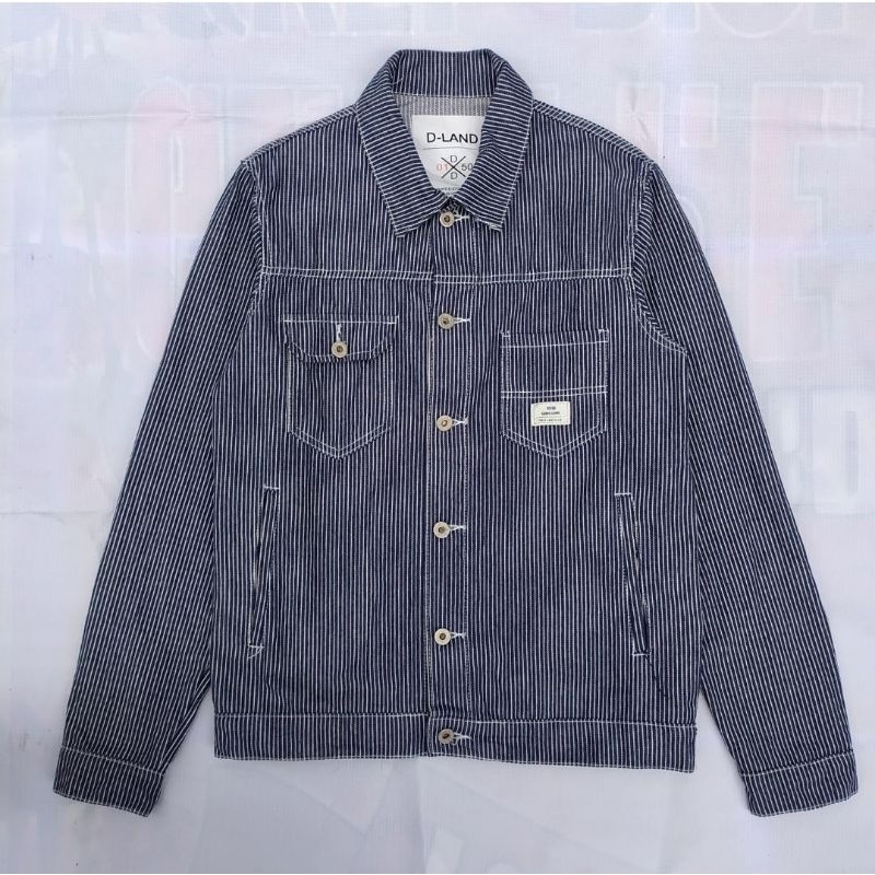 D-Land Hickory trucker denim jacket