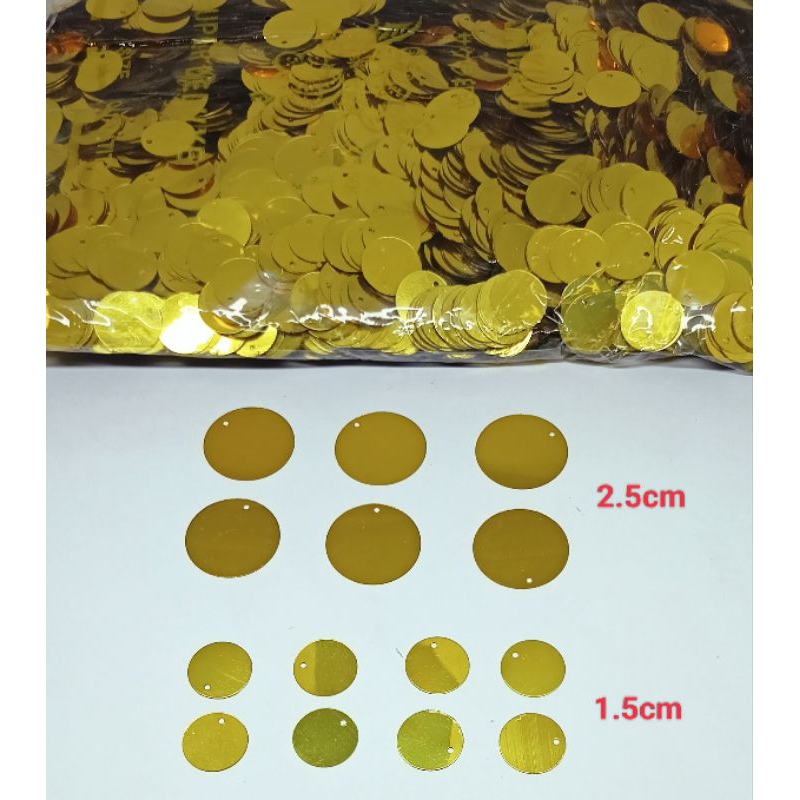 RAMBOCI DOLAR EMAS / PERAK ( PER PON )
