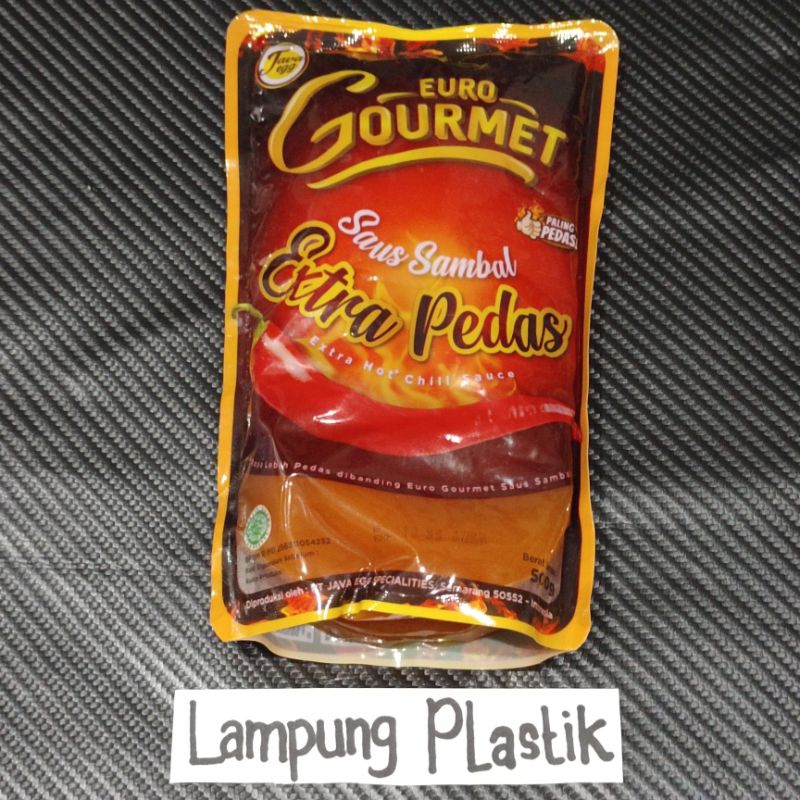 

EURO GOURMET SAUS SAMBAL EXTRA PEDAS 500GRAM CHILI SAUCE