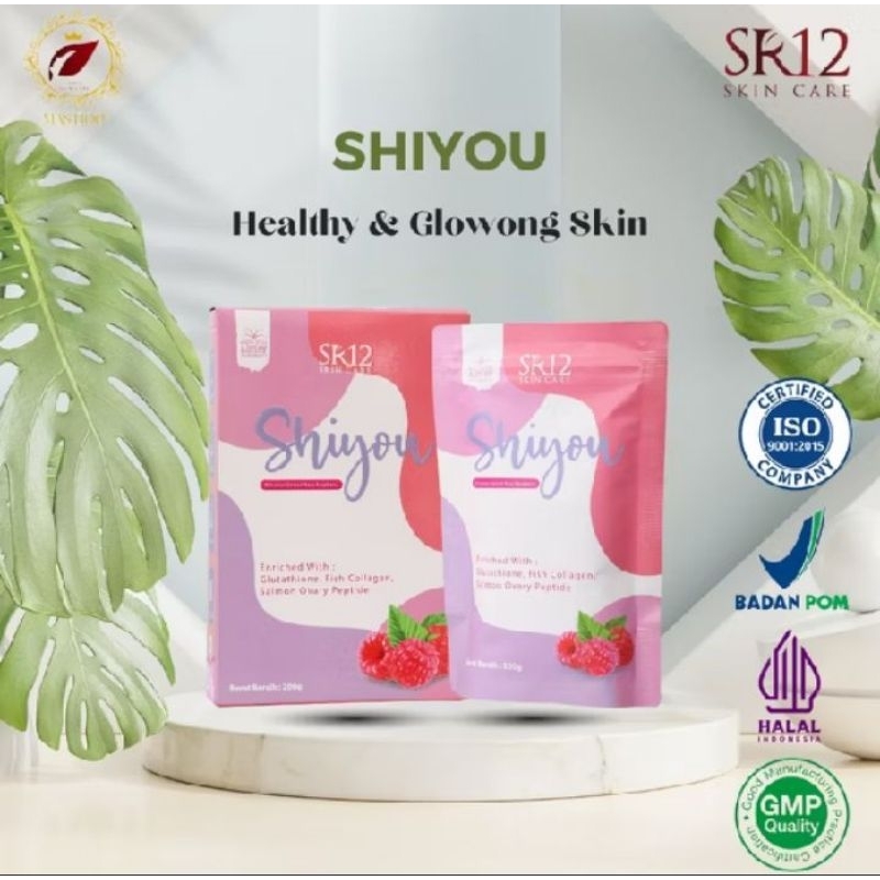 SR12 SHIYOU COLLAGEN DRINK - Minuman Kolagen Pemutih Badan dan Wajah Bpom Halal