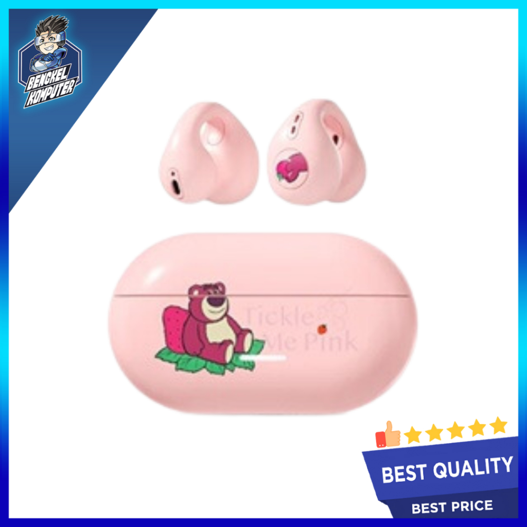 EARPHONE TWS DISNEY QS30 LOTSO PINK