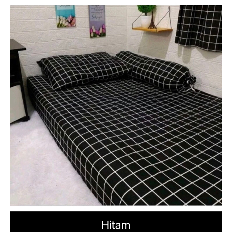 Sprei Estetik Motif Kotak-Kotak | Sprei Kotak-Kotak | Sprei Aesthetic