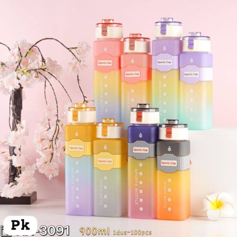 Botol Minum BPA Free colourfull series 900 ml