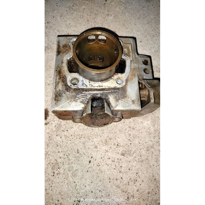 blok satria hiu copotan motor OS 00 alias standar diameter 56.0 mm bekas pemakaian belum OB belum po