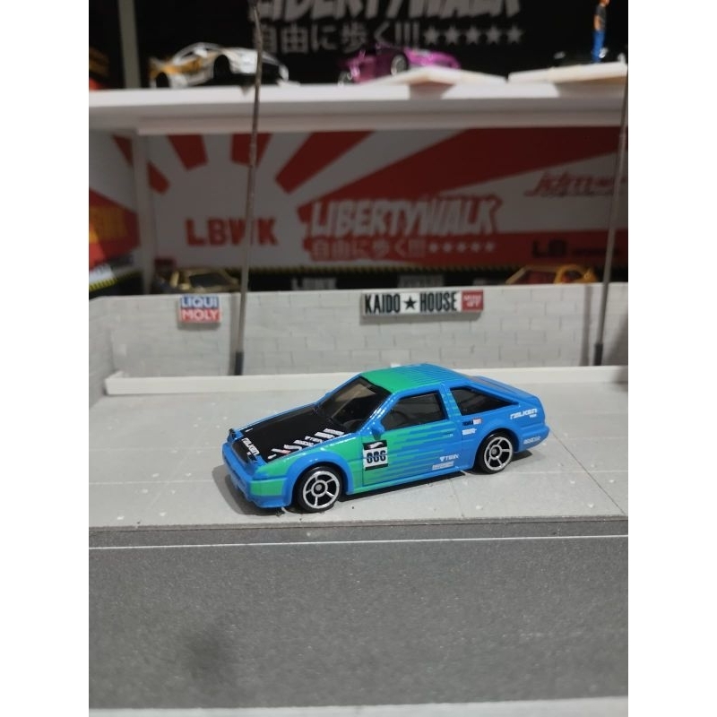 Hot wheels toyota corola ae 86 falken (rare)