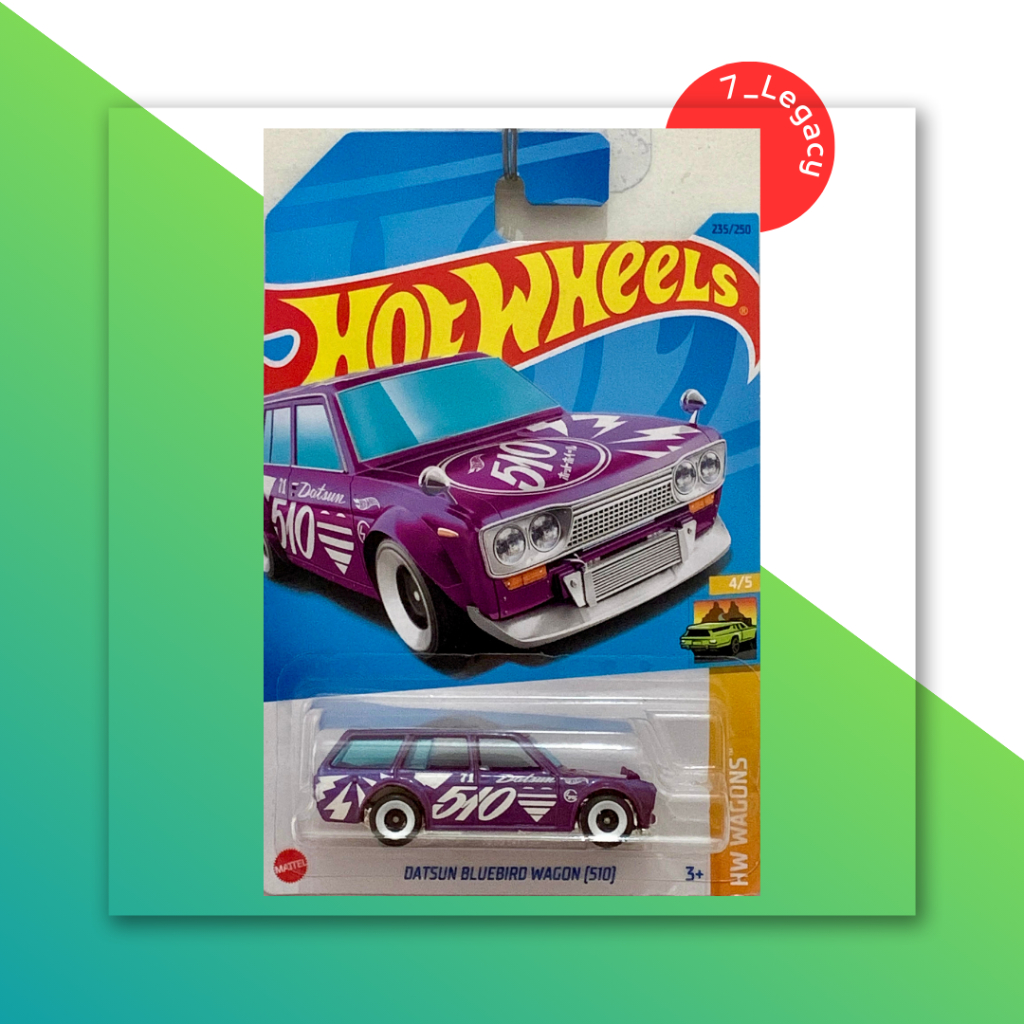 Hot Wheels Datsun Bluebird Wagon 510