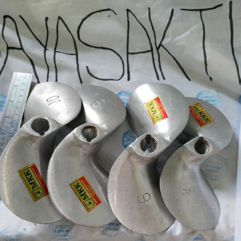 Lariza kipas perahu propeller baling baling perahu kapal daun 2