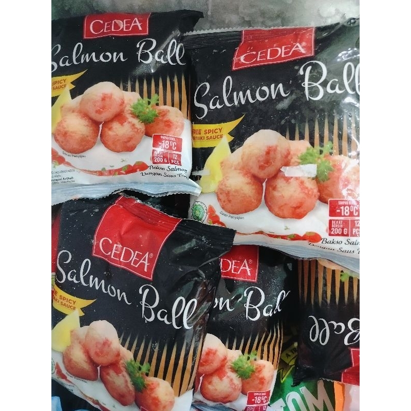 

Cedea salmon ball 200 gr