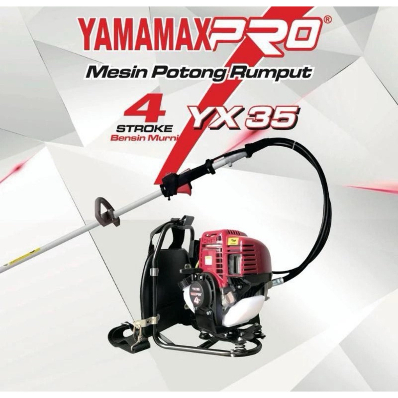 MESIN POTONG RUMPUT YAMAMAX YX35 4TAK / BRUSH CUTTER YX 35