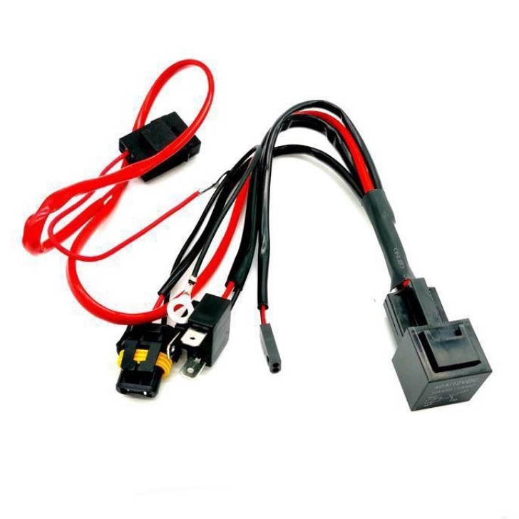 Best Seller Kabel Set Relay H4 Relay Lampu Biled Projie HID Led Motor Led Mobil H4 CR7 12V Premium Q