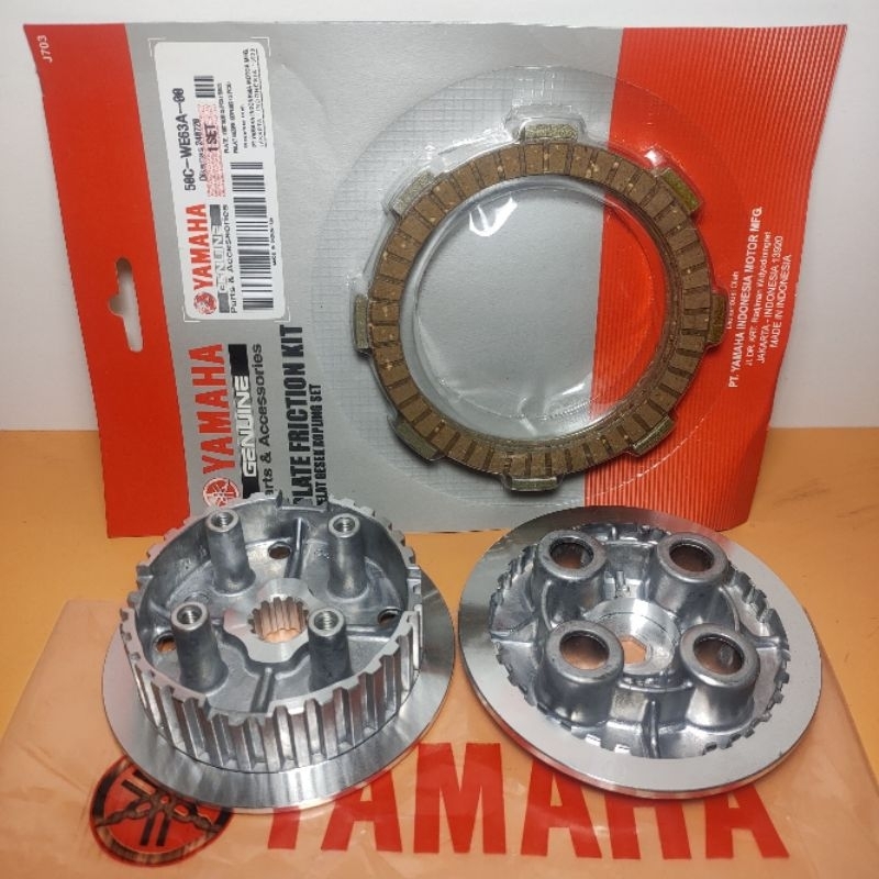Kampas kopling+Rumah Kampas Kopling+Lawan kaki 4 Jupiter MX New 50C YGP