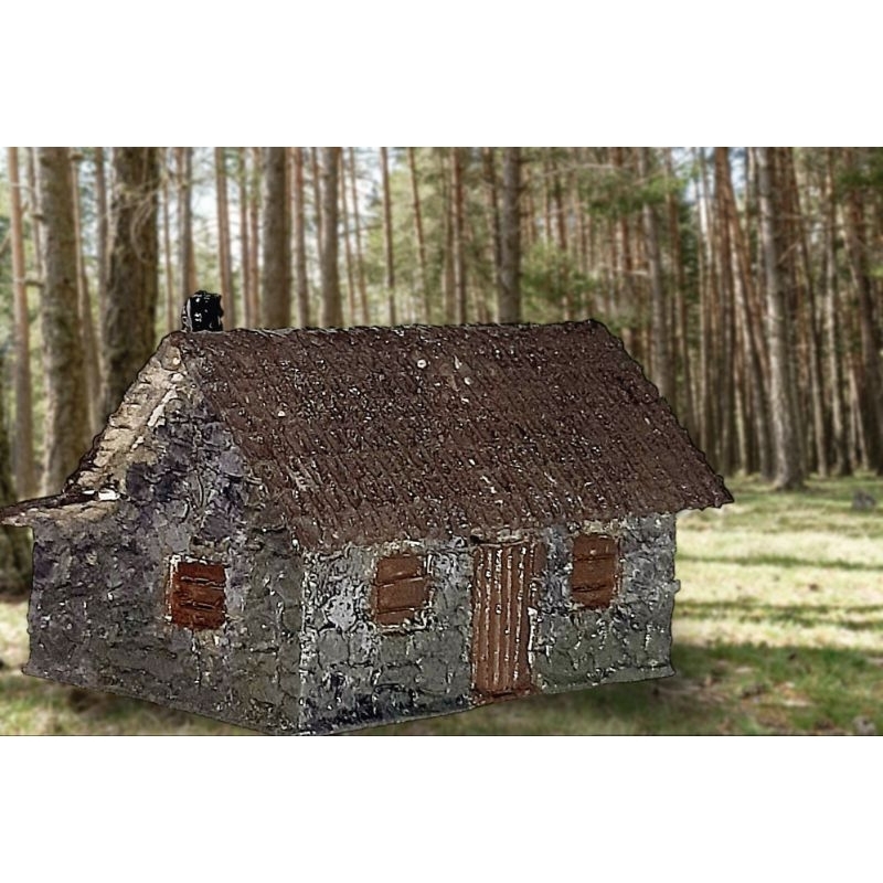 miniatur rumah untuk aquarium aquascape bonsai dll skala 1:100