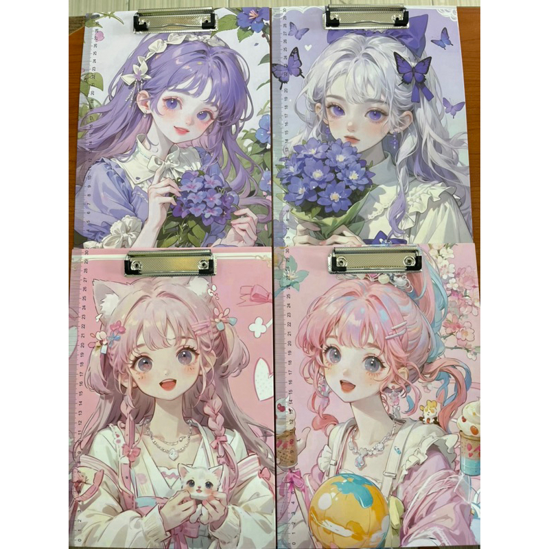 

Clipboard Papan Ujian Lucu Vis-1 / Clipboard Fancy Princess & Scenery / Papan Jalan Motif Lucu Papan Klip
