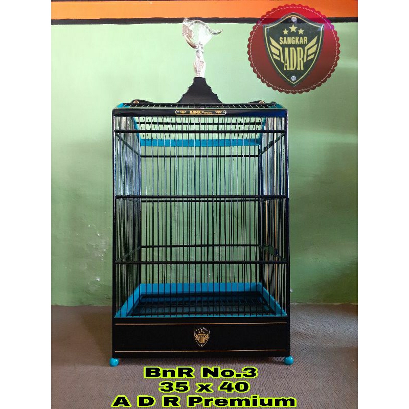 Sangkar Kotak BnR Ruji FIBER Kwalitas Premium Sangkar Kontes Free PACKING KAYU