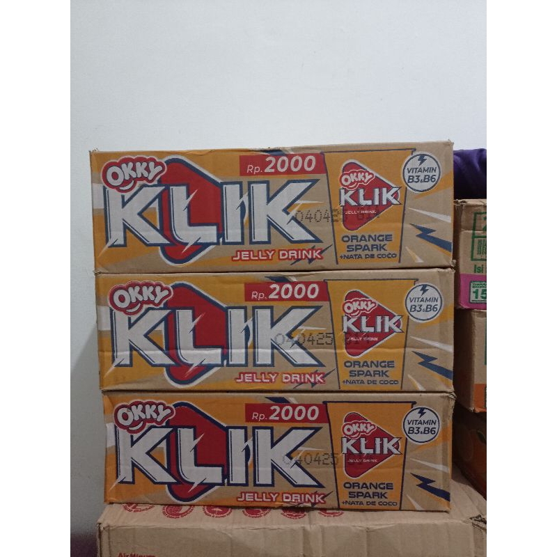 

okky jelly drink isi 24 cup rasa orange spark