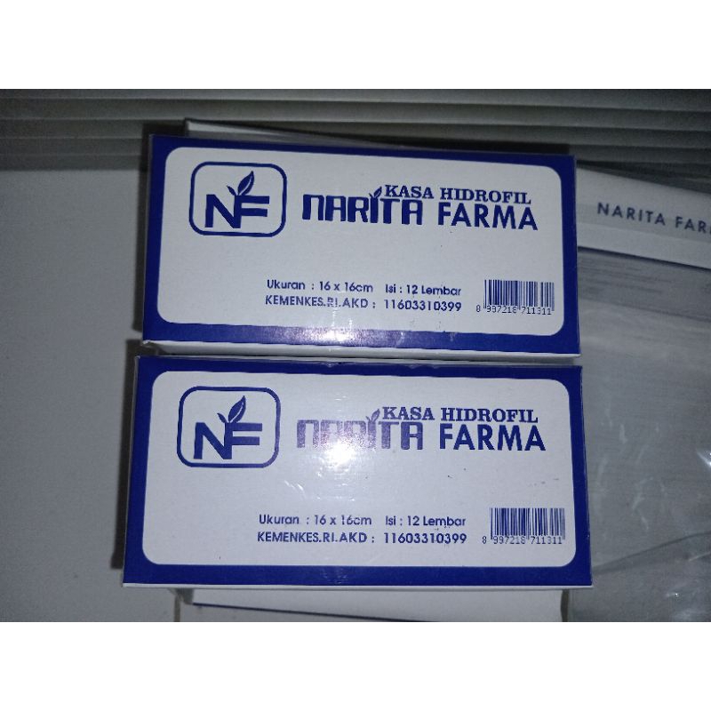 Kasa Steril Narita/box 16x16/ Perban Gulung
