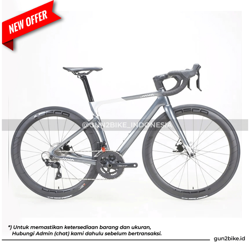 Sepeda Roadbike JAVA VESUVIO R7000 UCI Approved 700C