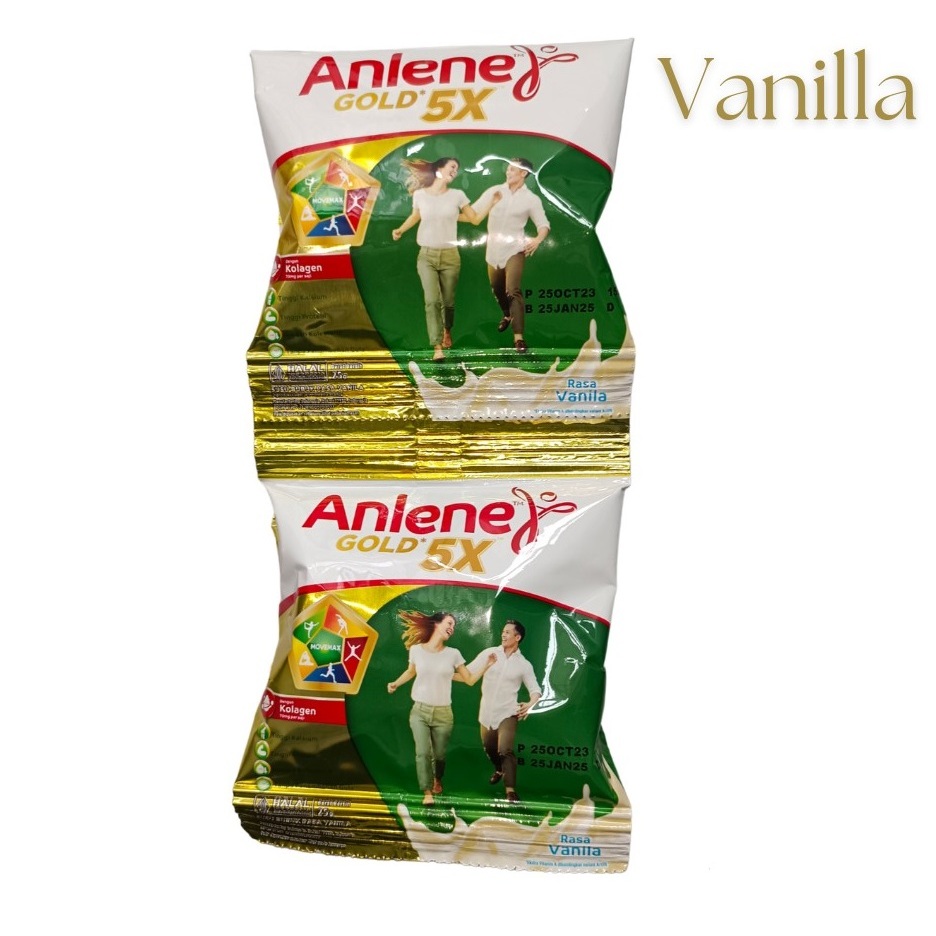 

ANLENE GOLD 5X SACHET RASA VANILLA