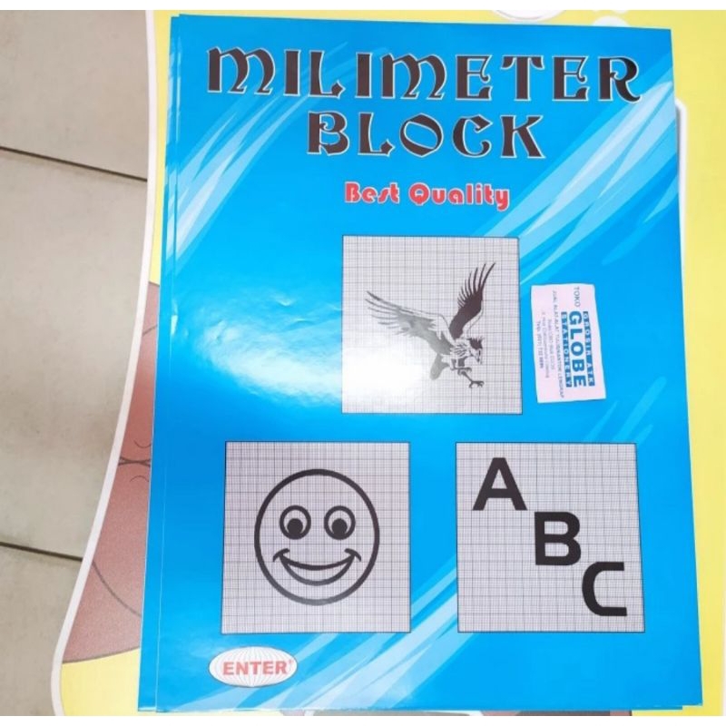 

Kertas milimeter block ENTER A3 Dan Folio