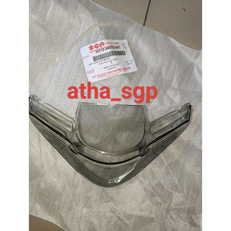 Mika kaca lampu belakang smoke spin 125 asli sgp ori