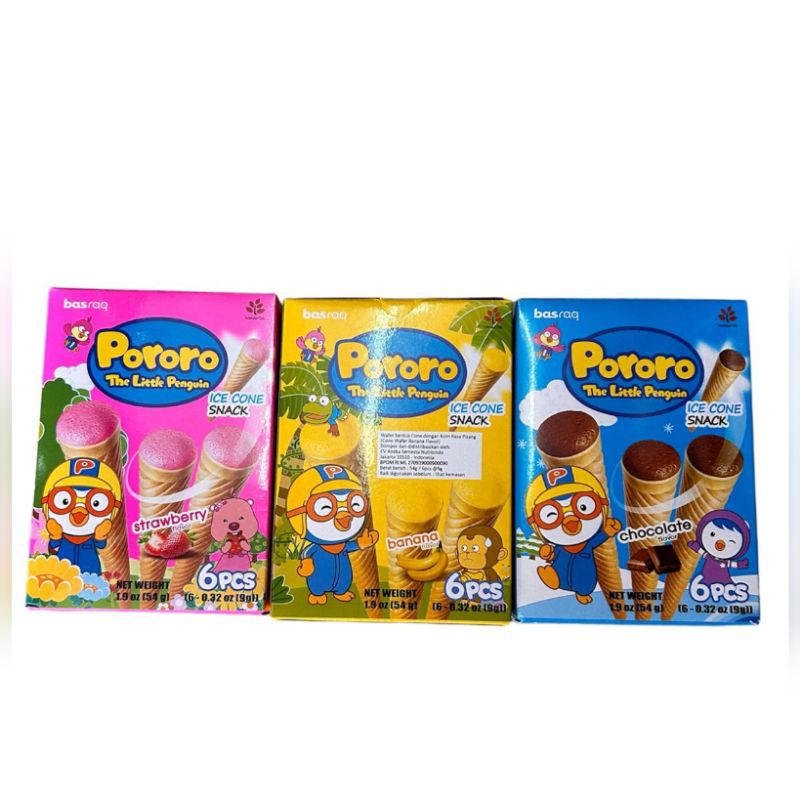 

PORORO ICE CONE SNACK 54G