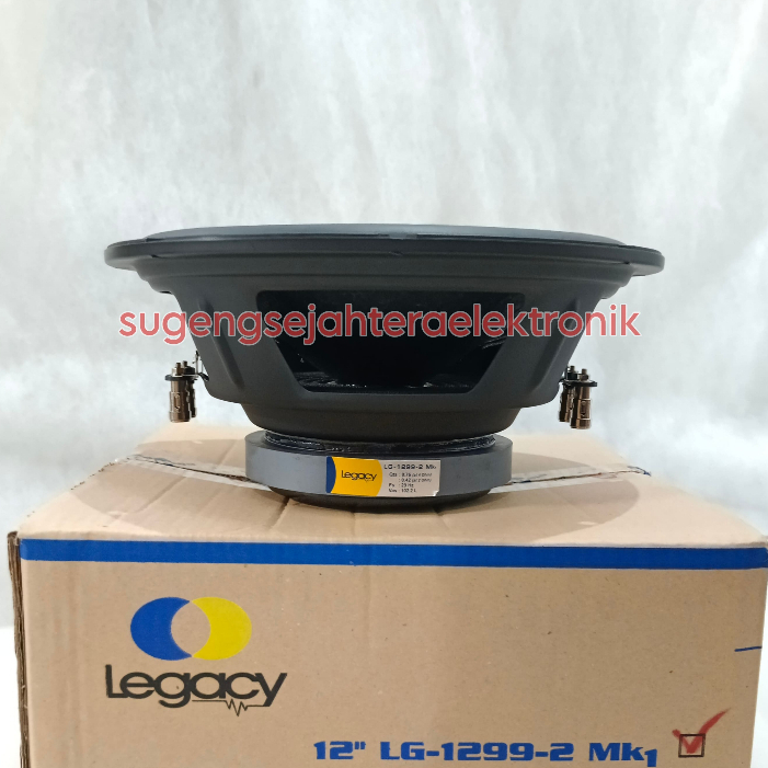 Mycoolcell Speaker Subwoofer 12 Inch Legacy 1299-2 Mk1 Double Coil