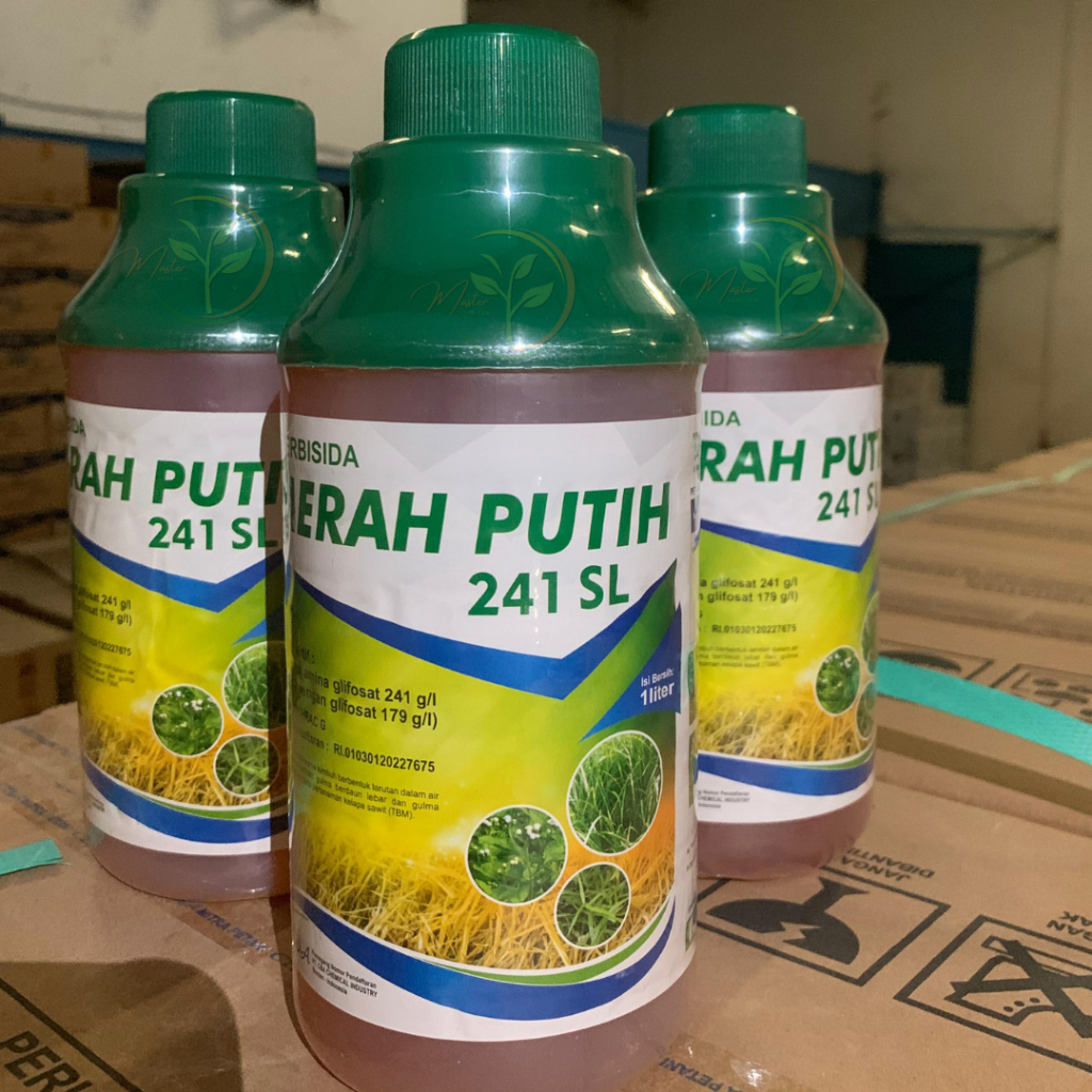 Racun Rumput Penglaris Merah Putih Glifosat Bonus Metil / Merah Putih 241