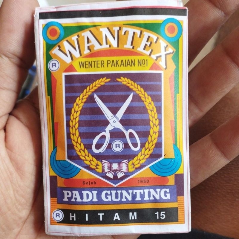 wenter cap padi gunting