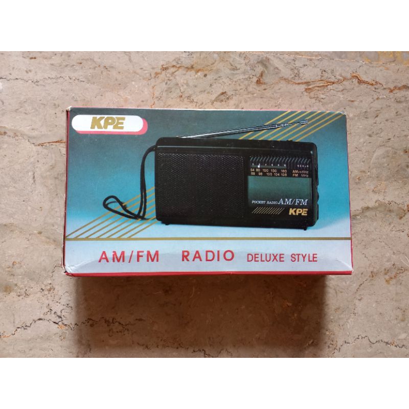 RADIO HITAM AM FM PAKAI BATERAI RADIO ANTIK BARU KEREN MINI