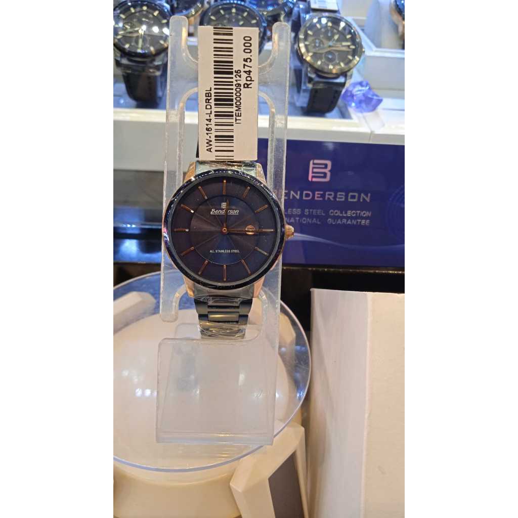 jam tangan wanita Benderson 1614 LDRB stainless steel - jam tangan cewek original Benderson