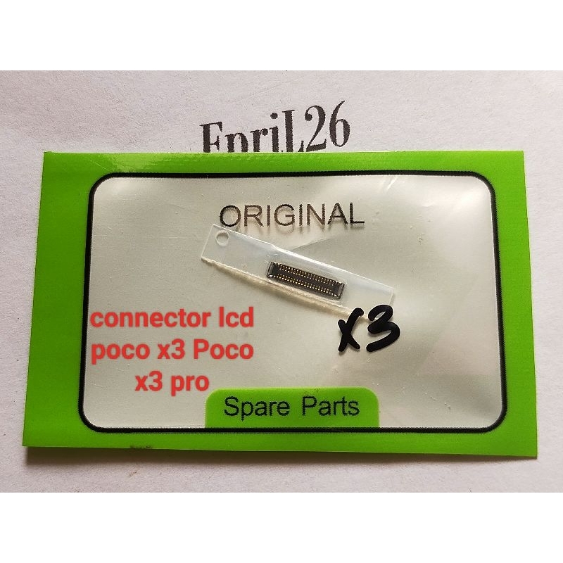 CONNECTOR LCD POCOX3 NFC POCOX3 PRO KONEKTOR UI BOARD 40 PIN DI MESIN
